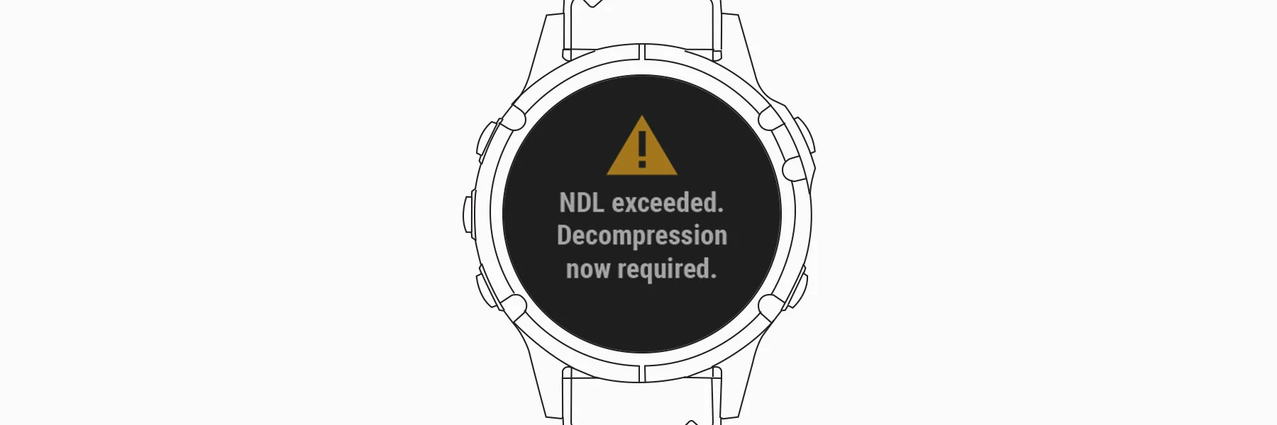 No-decompression Limit (NDL) and Time to Surface (TTS)