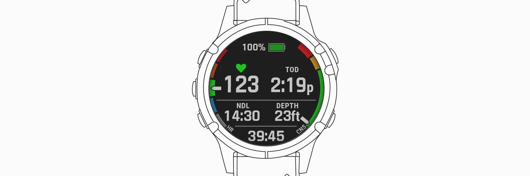 Underwater Heart Rate