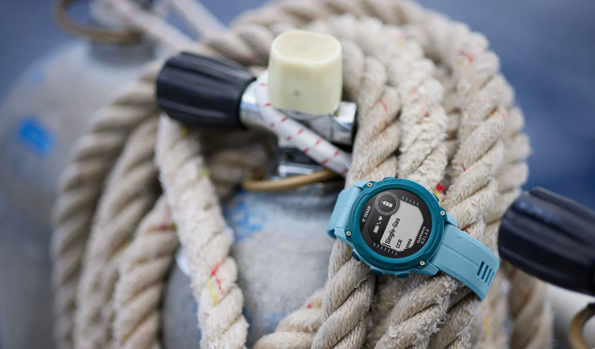 Recycled Ocean-bound Plastics Given New Life in this Garmin Dive Watch Computer